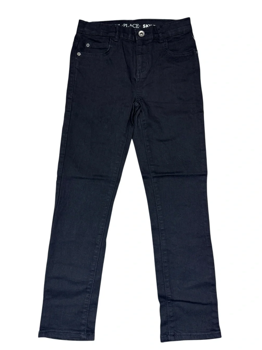 NWT New The Children’s Place Boys Skinny Black Jeans Size 8